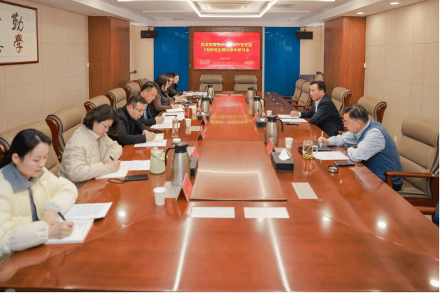 党办、巡察办党支部召开树立和践行正确政绩观学习教育动员部署会暨3月政治理论学习会